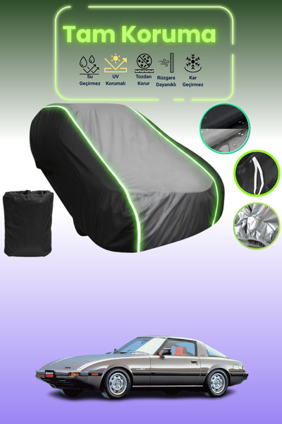 Dokaca Neo غطاء حماية متوافق مع سيارة مازدا Rx-7 (Sa/fb) 1978 - 1985 باللون ا...