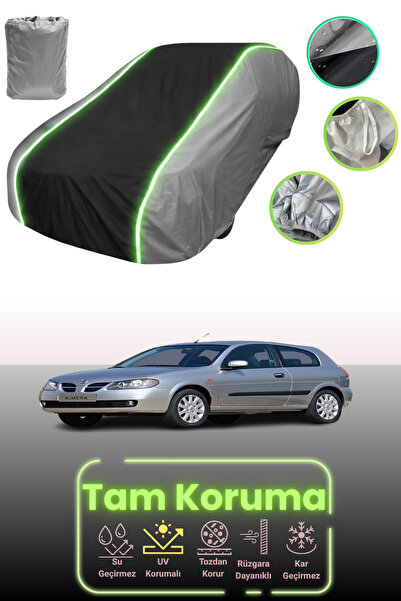 Dokaca Neo Gray.Black.Grey Neon Corded Fabric Nissan Almera / Pulsar 3-Door 2...