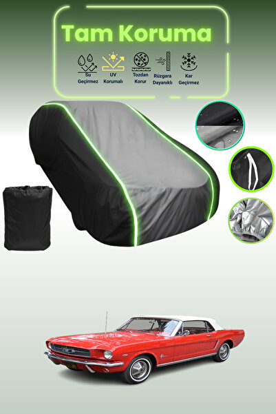 Dokaca Neo غطاء حماية متوافق مع سيارة فورد موستانج كونفيرتيبل قماش مجدّل بالل...