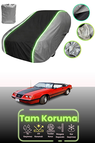 Dokaca Neo غطاء حماية للسيارة باللون الرمادي والأسود والرمادي النيون قماش مجد...