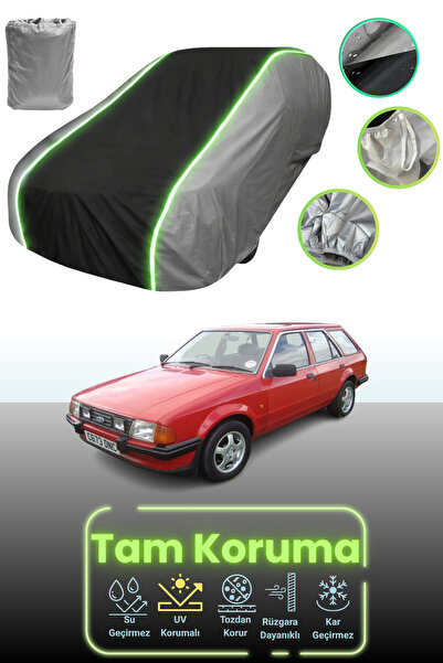 Dokaca Neo غطاء حماية للسيارة باللون الرمادي والأسود والرمادي النيون قماش مجد...