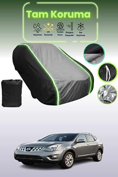 Dokaca Neo غطاء حماية متوافق مع سيارة نيسان روج قماش مجدّل 2013 - 2016 باللون...