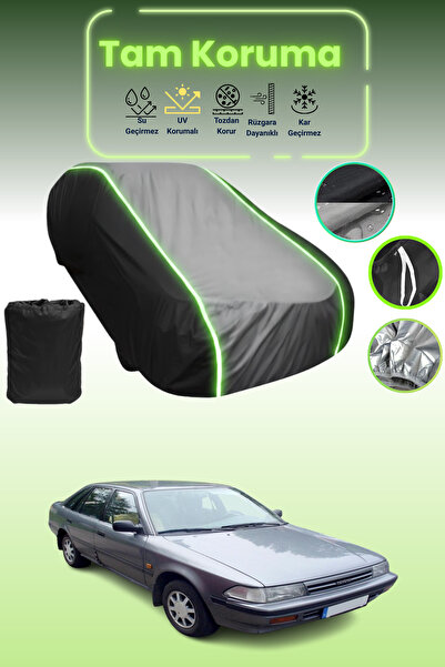 Dokaca Neo غطاء حماية متوافق مع سيارة تويوتا كارينا هاتش قماش مجدّل باللون ال...