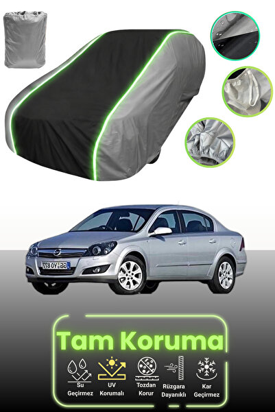 Dokaca Neo غطاء حماية للسيارة باللون الرمادي والأسود والرمادي النيون قماش مجد...