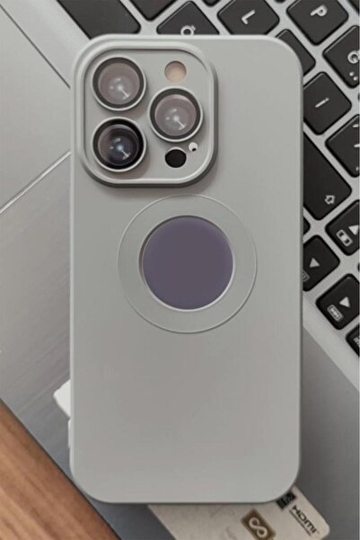 3GEN CASE حافظة إطلاق مخملية من الداخل تعرض شعارًا متوافقًا مع آيفون 13 برو