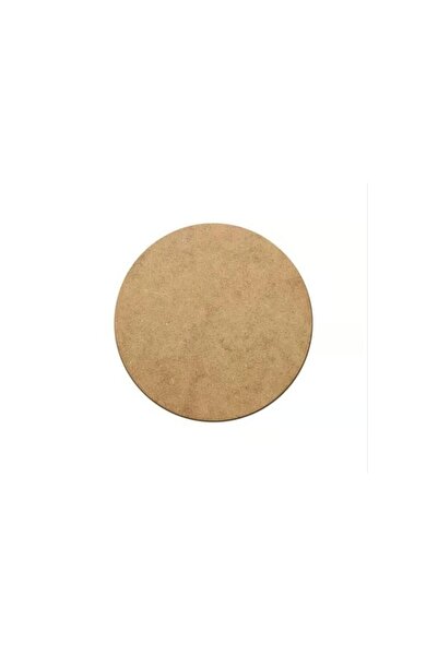 hazer case HAM MDF DAİRE PLAKA SUPLA TABANI, 10 CM ÇAP 3 MM (2.7MM) 10 ADET