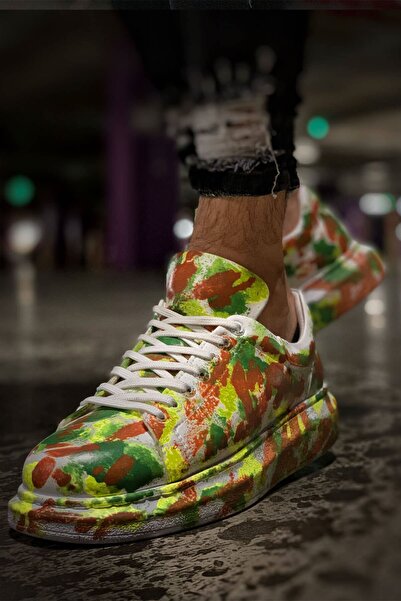 Chekich Ch254 - Cbt Pittura Men's Shoes 405 Green / Brown