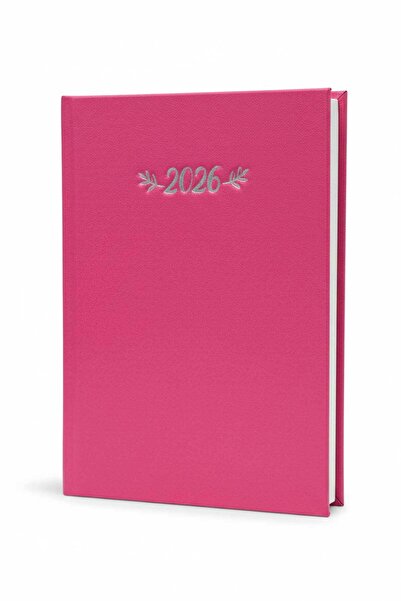 Lizy 2026 Ajanda - Mat Saten Kapaklı Günlük Planlayıcı - 14 x 20 cm