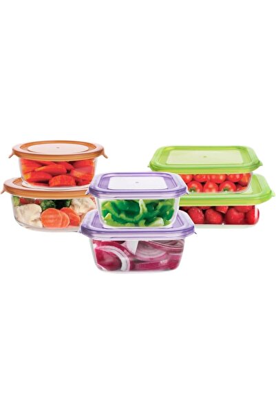 Westinghouse 6-Piece Glass Storage Set with PP Lids
