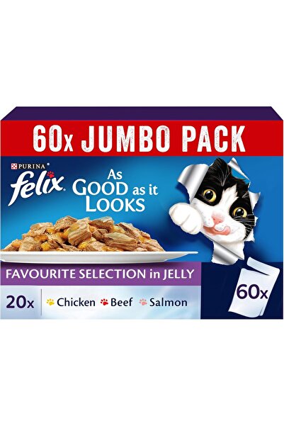 Generic Felix As Good As It Looks Favourites Selection, Promotional Pack (85g) (50+10 Free)