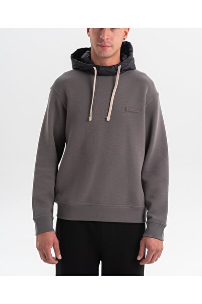 Armani Exchange Erkek Sweatshirt Kapşonlu XM001346AF16222 siyah,bej,gri