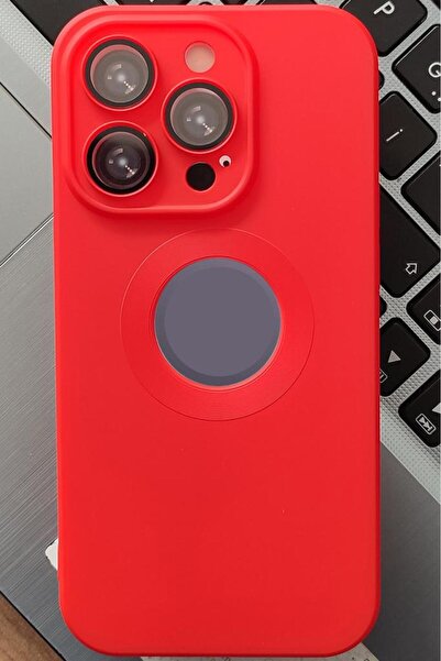 3GEN CASE حافظة إطلاق مخملية من الداخل تعرض شعارًا متوافقًا مع آيفون 12 برو