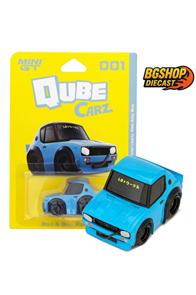 HOT WHEELS Mini GT - Nissan Skyline Kenmeri Liberty Walk Baby Blue