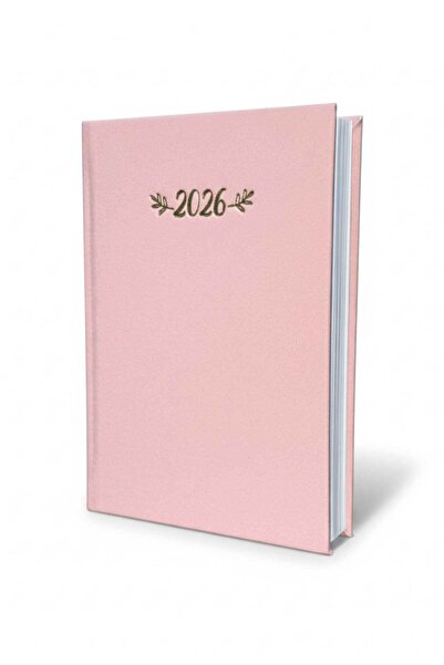 Lizy 2026 Ajanda - Mat Saten Kapaklı Günlük Planlayıcı - 14 x 20 cm