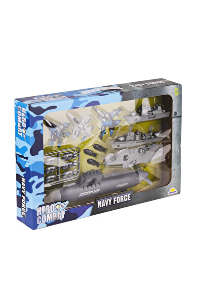 NW NessiWorld Nessiworld Jet Uçak Gemisi Ve Denizaltı Askeri Oyun Seti