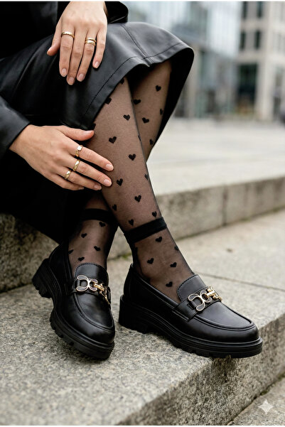 StWenn Women's Loafer Ballet Thick Sole Orthopedic Comfortable Lightweight Sole Leather Skin