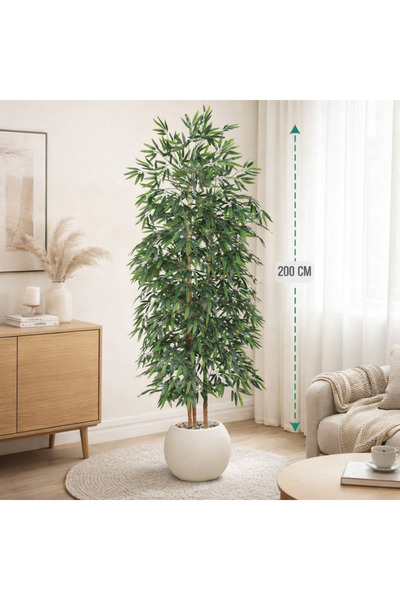 MARINO Three-branch bamboo tree, 200cm, for a round pot (special edition)