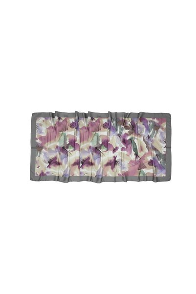 Vamelya Flora Satin Shawl Italian Signature Series