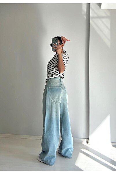 EDVESS Trend New Season Denim Jean Pants Blue