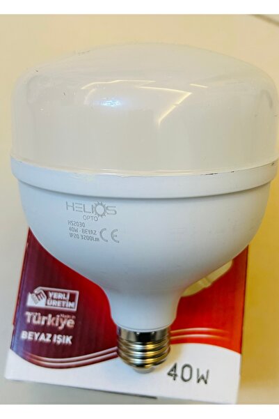 Helios 40W Torch Ampül 3200Lümen Beyaz Işık 5 Adet