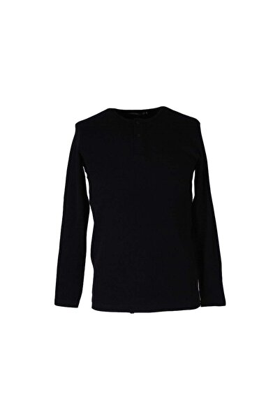 trender سترة رجالية سوداء مع نقش الوافل 5070