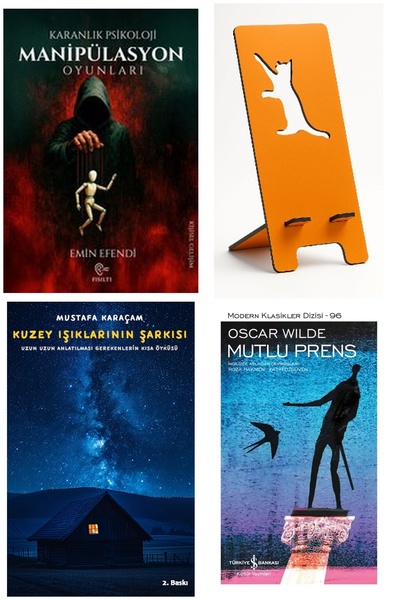 Kuzey Yayınları Manipülasyon Oyunları - Karanlık Psikoloji - Emin Efendi + Ku...