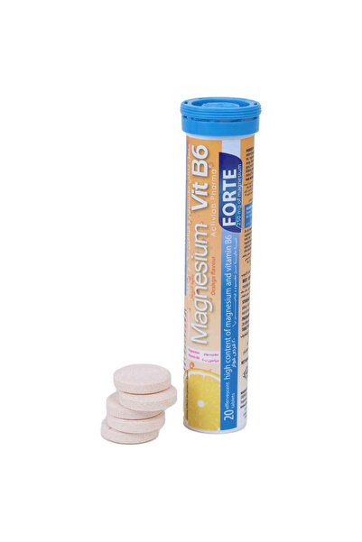 ACTIVELAB فارما مغنيسيوم وفيتامين ب6 - 20 قرص فوار