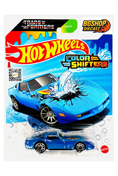 HOT WHEELS 2025 Color Shifters Transformers 1980 Chevy Corvette - Renk Değiştiren, Koleksiyonluk Nadir Model