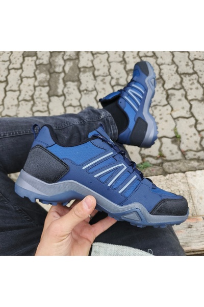 halismenspor Water Resistant Poseidon Men's Sports Outdoor Non-Slip Sole Comfortable and Quality Black Shoes Have 6 Colors