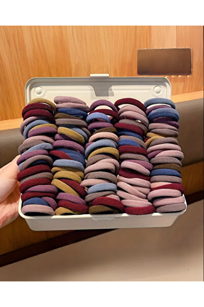 Other 10’li Çoklu Renk Seçenekleri, At Kuyruğu Saç Tokası