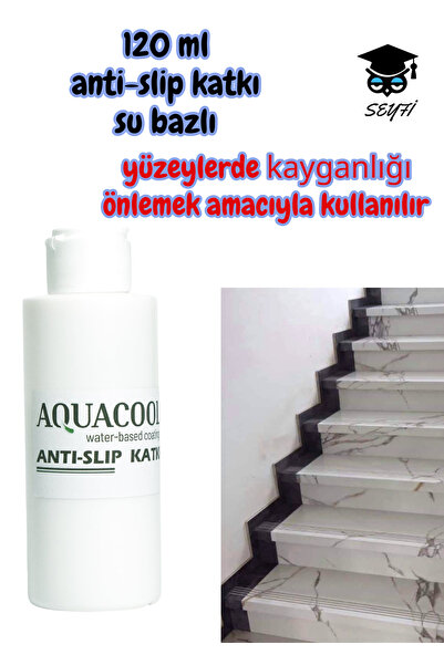 SEYFİKİRTASİYE 120 ml anti-slip katkı su bazlı yüzeylerde kayganlığı önlemek ...