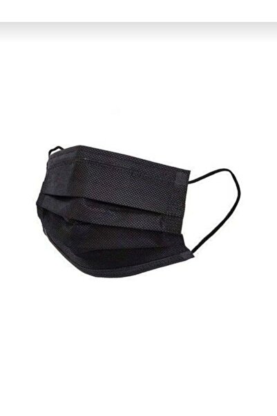 Marka Siyah Maske 50 adet
