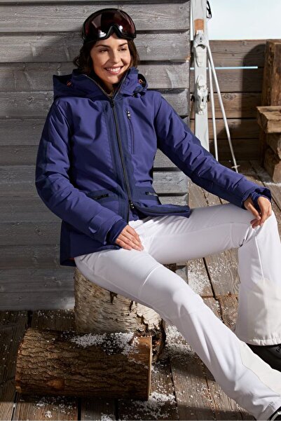 Tchibo Women Sportswear Fit Ski Jacket, Purple