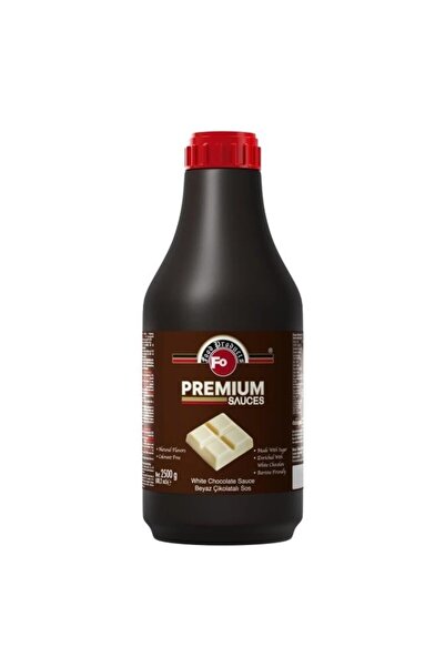 FO Beyaz Çikolatalı Premium Sos 2,5 Kg (POMPA HEDİYELİ)