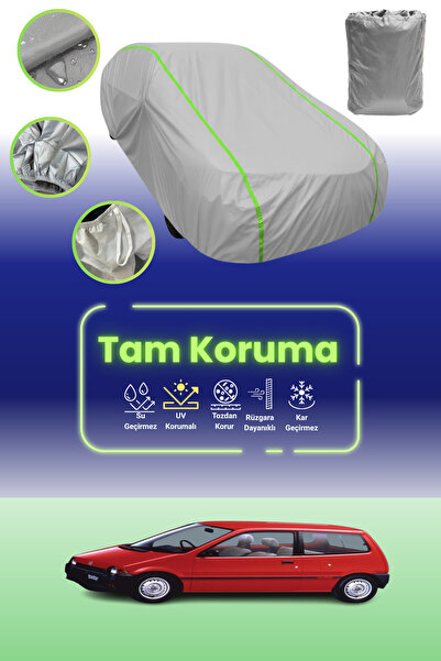 Dokaca Neo Gray Neon Corded Fabric Honda Today Compatible Car Cover Car Tarpaulin Protection Cover