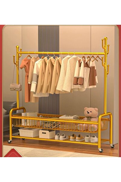 Un “علاقة ملابس متينة مع رفوف تخزين عرض 150سم بارتفاع 175سم – تصميم أنيق وسعة...