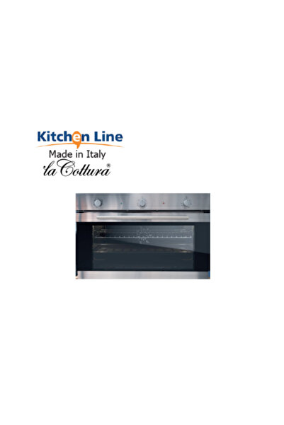 Kitchen Line Gas Oven 4 Cooking Functions 90 cm -