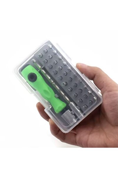 Tool 32 Parça Manyetik Uçlu Hassas Tornavida Seti