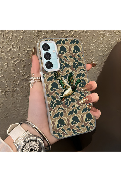 Hontinga حافظة متوافقة مع هاتف سامسونج جالاكسي M15، حافظة هاتف صلبة مضادة للس...