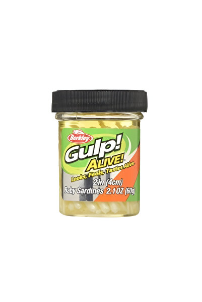 BERKLEY Gulp! Alive!® Baby Sardine - Pearl White
