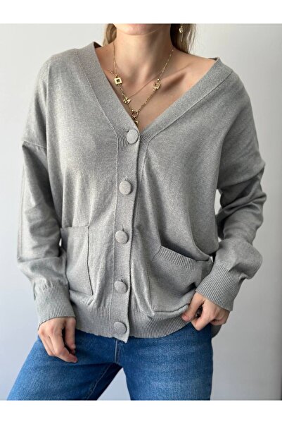 MİVTO Cotton Pocket Cardigan