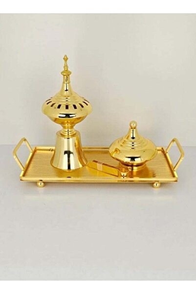Damanhoor Incense Bakhoor Burner 4Piece Set