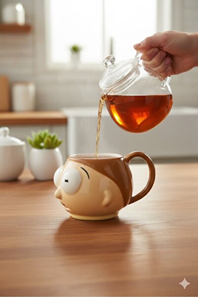 MINDA Rick And Morty 3D Kupa Bardak Morty Kupa Bardak