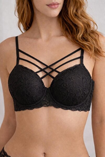 ESSA Sütyen Çapraz Askılı Destekli