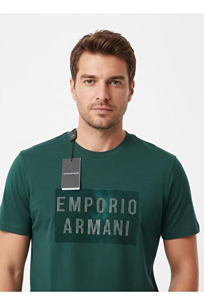 FİOXCO Men's 100% Cotton Crew Neck Oversized Emperio Tshirt