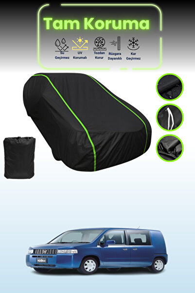 Dokaca Neo Black Neon Corded Fabric Honda Mobilio Compatible Car Tarpaulin Ca...