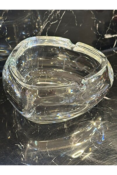 pırıltı home Crystal Triangle Ashtray (1 Piece)
