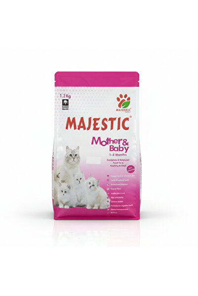 Majestic Mother & Baby Cat Food – Complete & Balanced Early Life Formula (1.2kg)