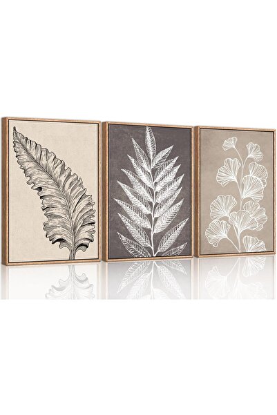 ALAYRA International لوحة فنية جدارية أنيقة تجريدية مؤطرة، مقاس 30 × 40 سم