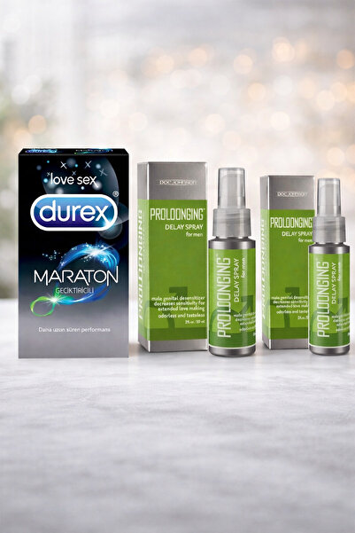 BRKN Proloonging Erkeklere Özel Hassasiyet Dengeleyici Bakım Seti (2 Sprey + ...